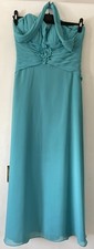 Mori Lee Bridesmaids Halter Neck Dress Prom Dress Size 12