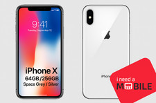 Apple iPhone X |64GB 256GB| Grey Silver |UNLOCKED | Very Good Condition