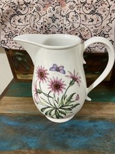 Portmeirion BOTANIC GARDEN  Large Pitcher Jug 23cm / 9". 3.75 pint.  Vase VGC