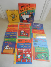 Collection of 22 Maisy First Experience Goes To Books & Carry Bag + Large Book