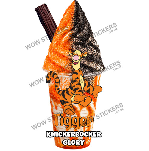 Tigger ice cream knickerbocker - cream,