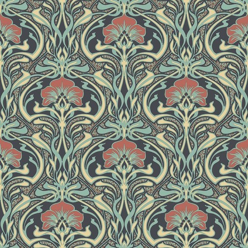 Floral flower wallpaper - floral,