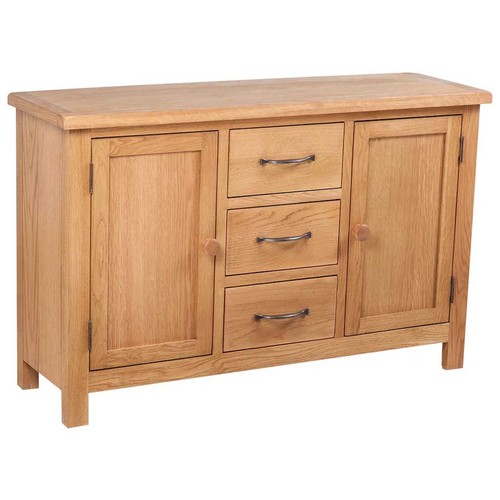 Solid oak wood - oak, sideboard