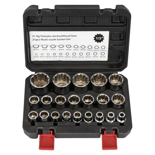 21x multi spline - socket, set