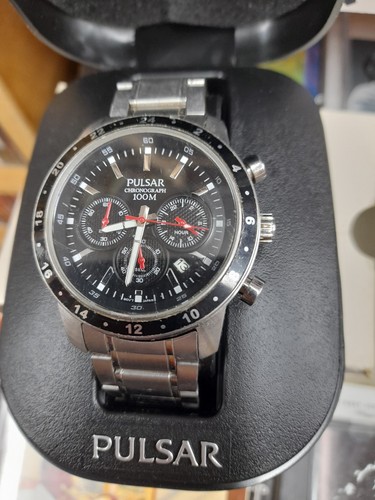 Pulsar men chronograph - chronograph, watch
