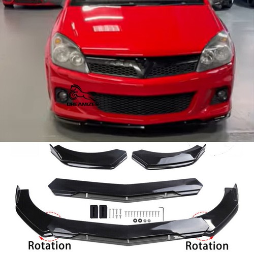 Gloss front bumper splitter - front,