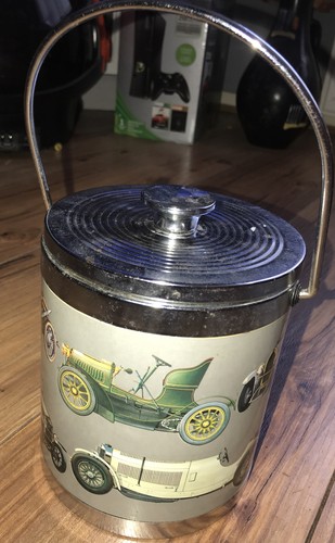 Vintage retro ice bucket - retro,