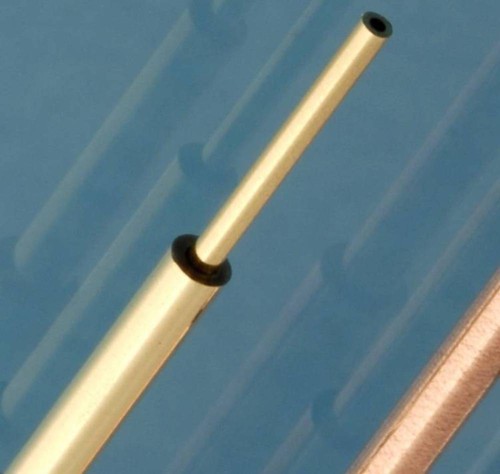 Brass tube 8 - brass, 0.4