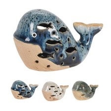 LED Ceramic Whale Ornament |