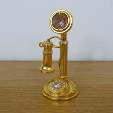 Gold Plated Crystal Rotary