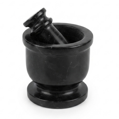Marble mortar and pestle - mortar,