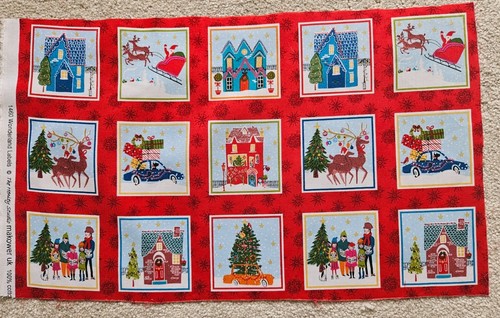 Christmas fabric squares 15 - squares,