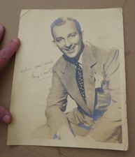 old photo Bing Crosby printed