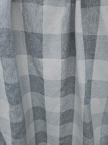 Dunelm grey check - check, chenille