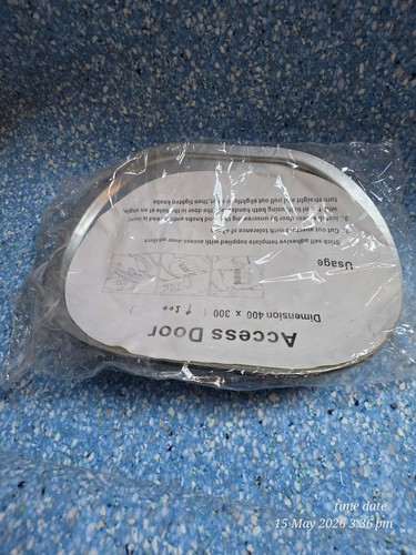 Spiral duct round access door - access,