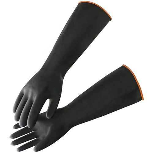 Rubber gloves reusable - gloves,,