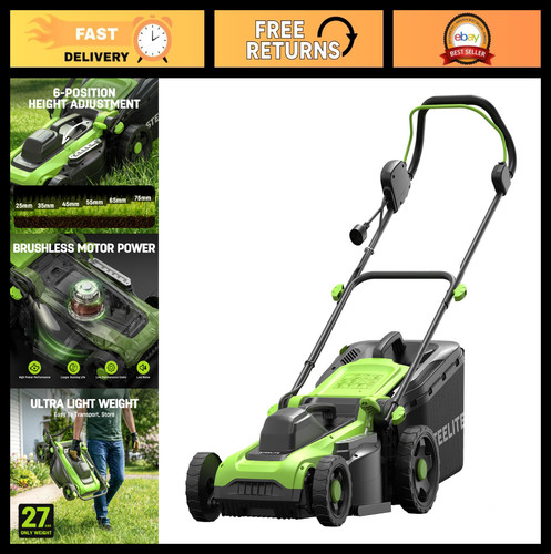 Inch electric lawn mower - 16-inch,
