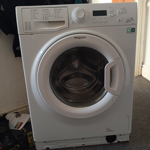 Hotpoint white front loading - white, front-loading