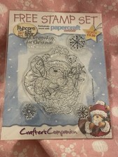 Popcorn the Bear clear stamp set  Card Making Craft Scrapbooking Card Making