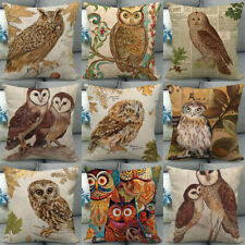 18" Wildlife Owl Eagle Linen