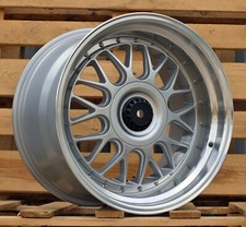 4X 18" bbs LM style deep dish wheels 9.5J + 11J for BMW E34 E38 E39 E60 E61