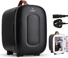 CUQOO 4L Mini Fridge Portable Table Top Cooler & Warmer for Drinks Food RETURNED