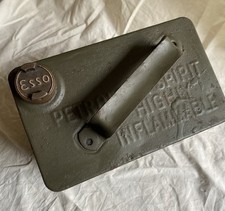 Vintage Steel ESSO Fuel Can -