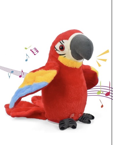 Talking parrot repeats - repeats, what