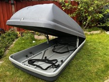 Halfords 250L Roof Box - Grey