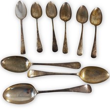 Epns silver plated spoons - epns,