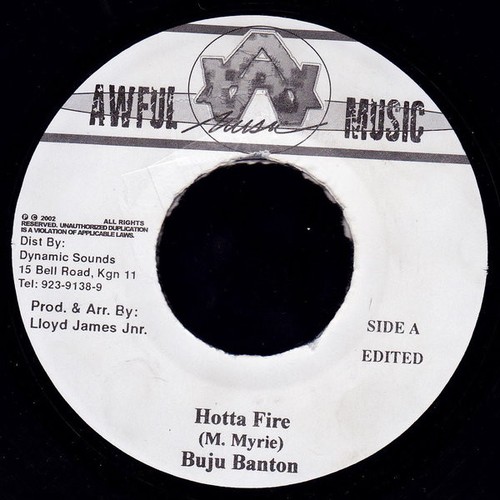Buju banton hotta fire - hotta, (7")