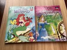 Walt Disney’s Sleeping Beauty + The Little Mermaid Books 