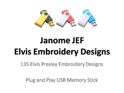 Elvis presley jef - presley, embroidery