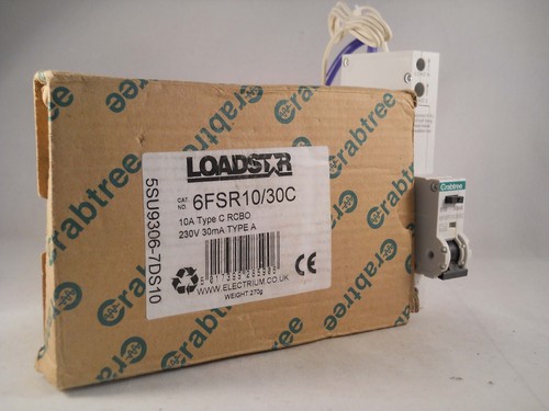 Crabtree loadstar rcbo amp - loadstar,