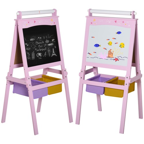 Homcom kids wooden - kids, art