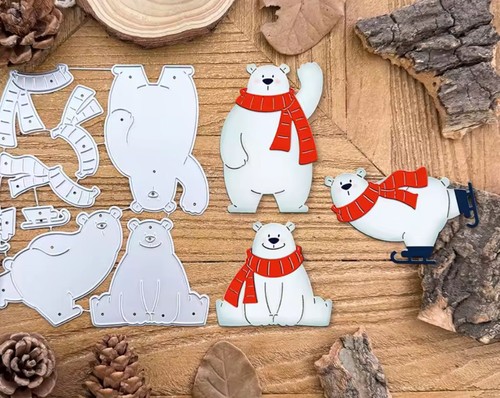 Christmas polar bears craft - christmas,