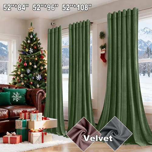 Velvet blackout curtains - velvet,