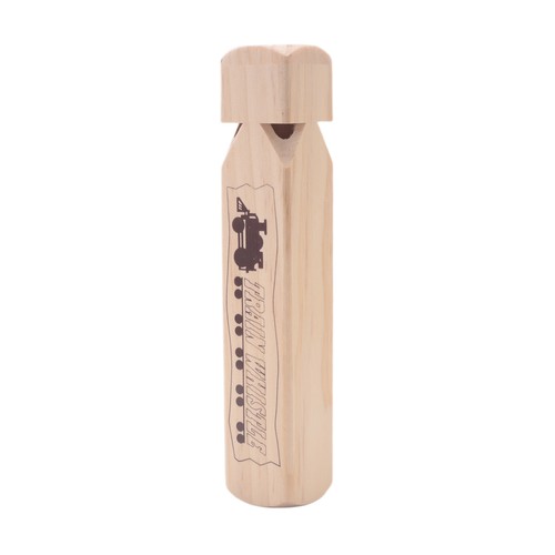 Solid wood train - train, whistle