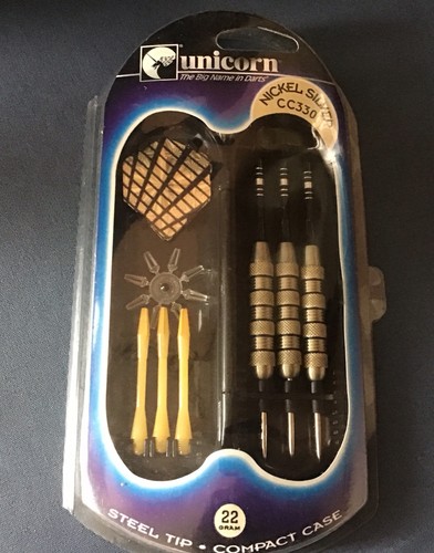 Unicorn darts set nickel - unicorn,