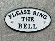 Please Ring The Bell Sign Cast