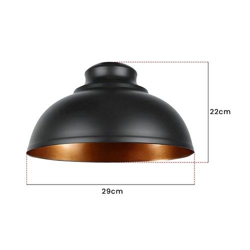 Metal black lamp shade - metal,