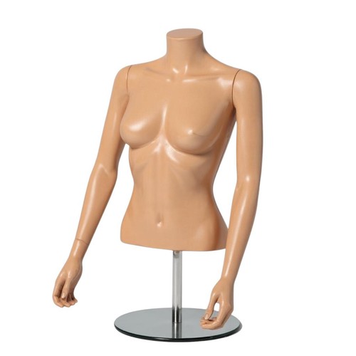 Flesh tone female torso - flesh,