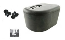 BUMPER END CAP KIT FOR LAND ROVER DEFENDER - 1 x END CAPS PLUS CLIPS - LRC1083