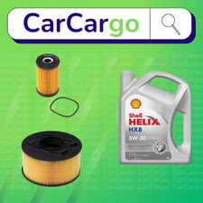 Service Kit for BMW 3 Series 318Ci Petrol 2000-2007 Oil Air + Shell Oil