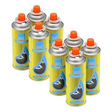 8 x BUTANE GAS BOTTLES