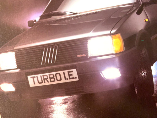 Fiat uno turbo 1980s - turbo,