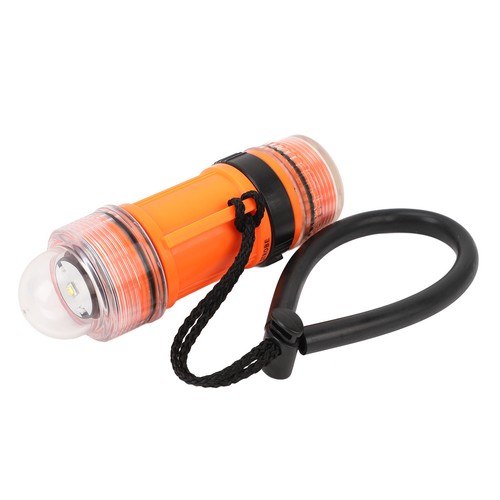 Orange dive strobe - dive, light