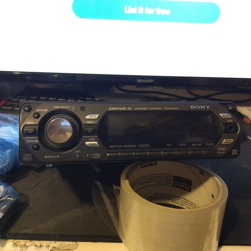 Sony car radio - /cd, player