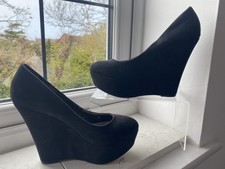 Carvela Kurt Geiger black faux