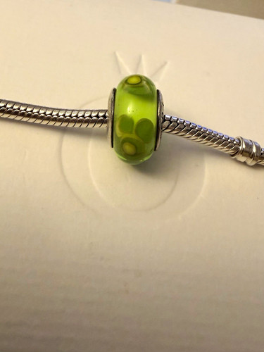 Pandora 925 ale green murano - pandora,